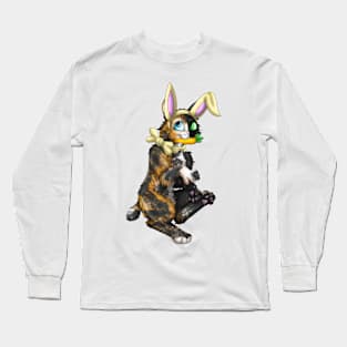 Bobtail BunnyCat: Chimera (Yellow) Long Sleeve T-Shirt